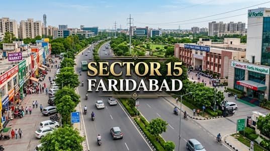 Sector 15 Faridabad: Location, Connectivity, Nearby Areas